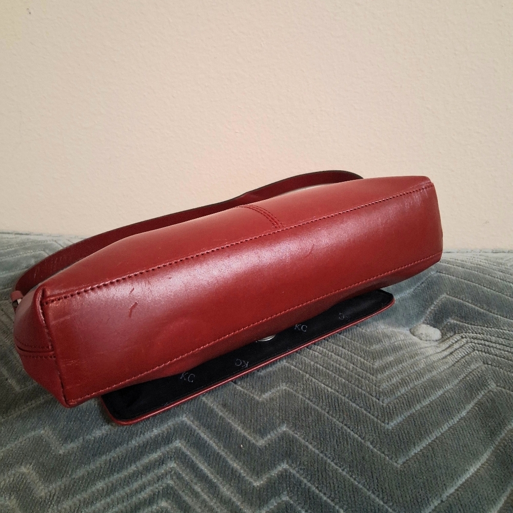 Kenneth Cole Red Handbag - Picture 6 of 9